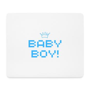 Baby Boy - Mousepad (Querformat) - Weiß - Vorne