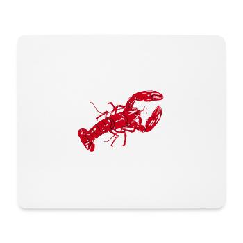lobster - Mouse Pad (horizontal) - white - Front