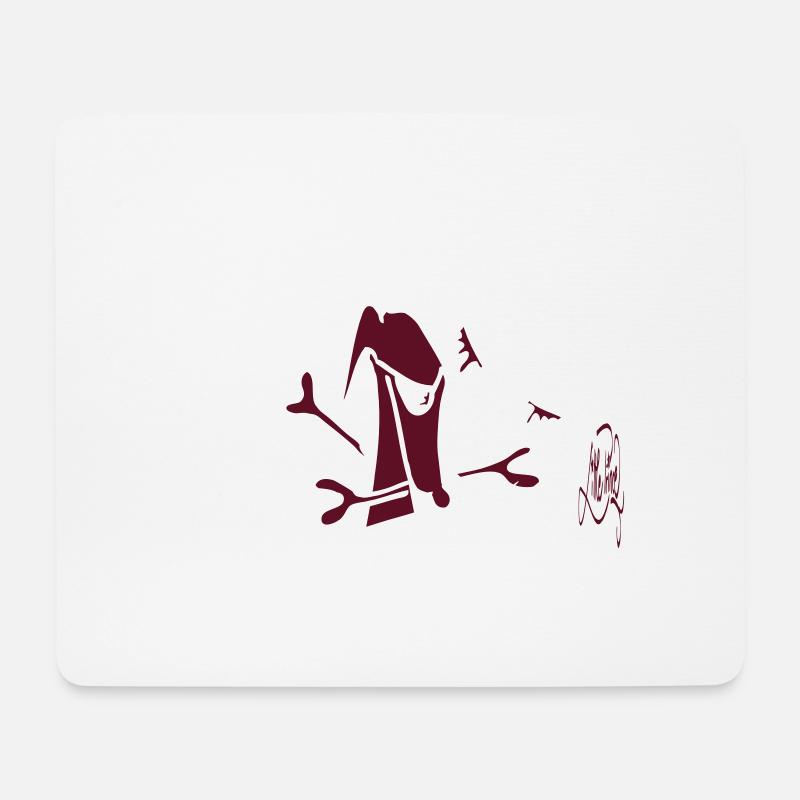 Little Prince and friends - Mousepad (Querformat) - Weiß