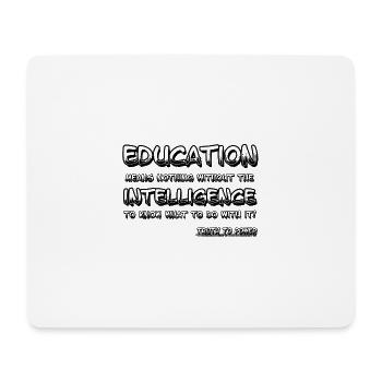 Education Level - Mouse Pad (horizontal) - white - Front