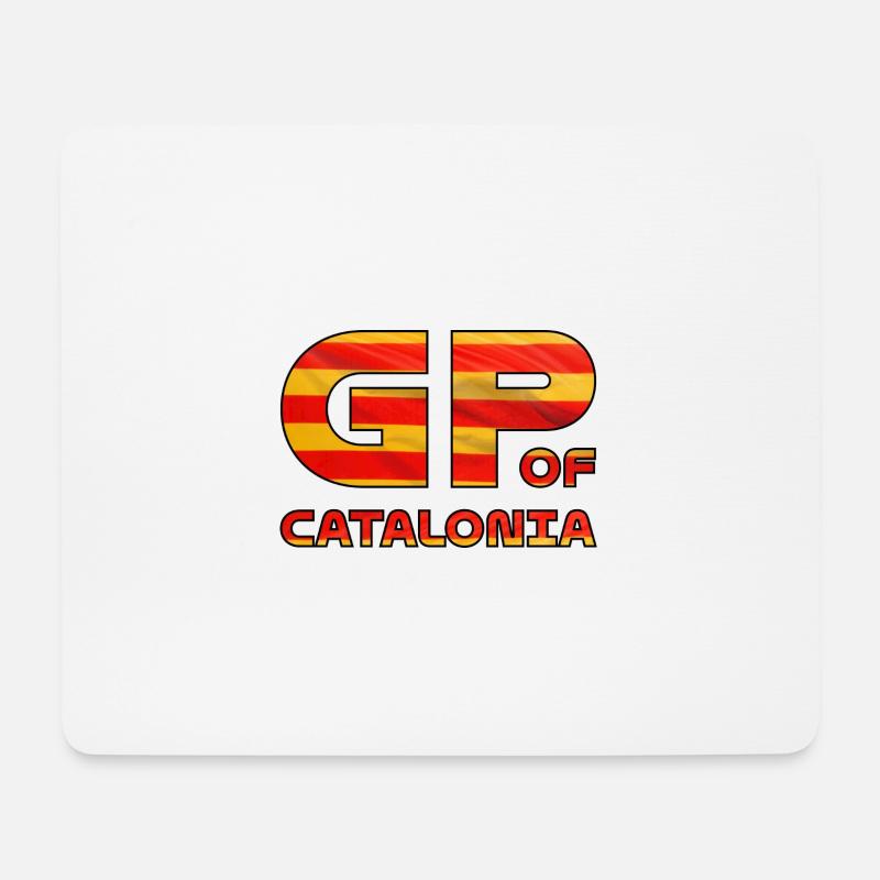 catalonia_gp - Tapis de souris (format paysage) - blanc