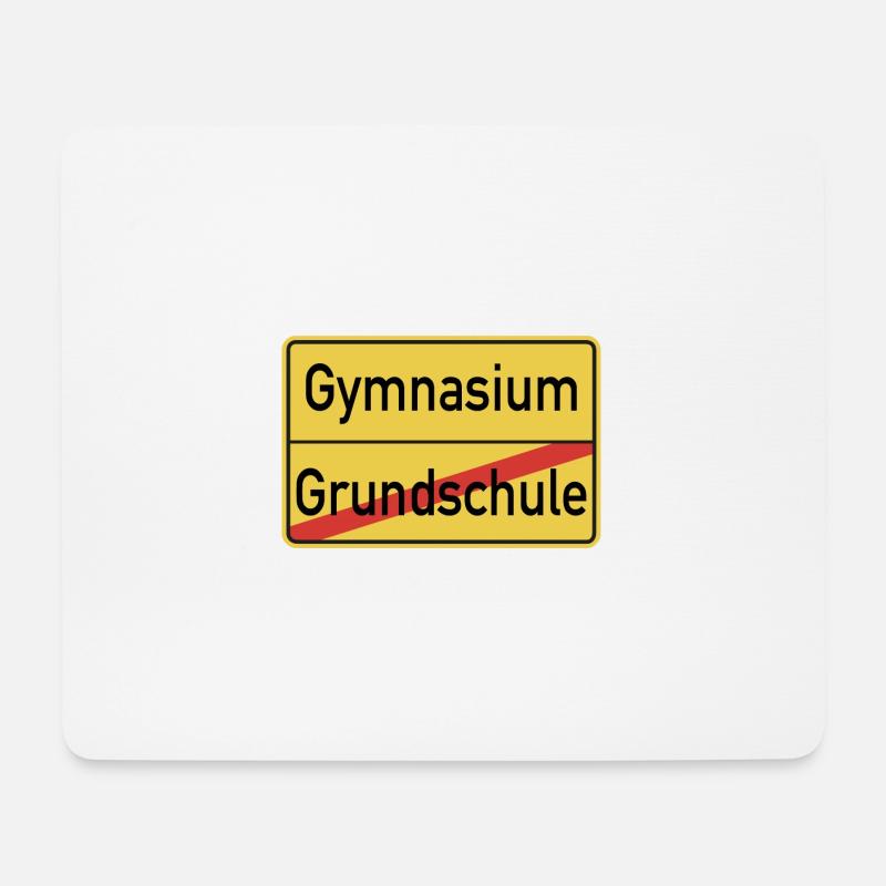Grundschulabschluss Gymnasium Gymi - Mousepad (Querformat) - Weiß