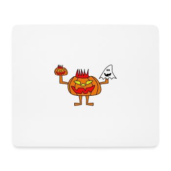 Pumpkin Man - Mouse Pad (horizontal) - white - Front