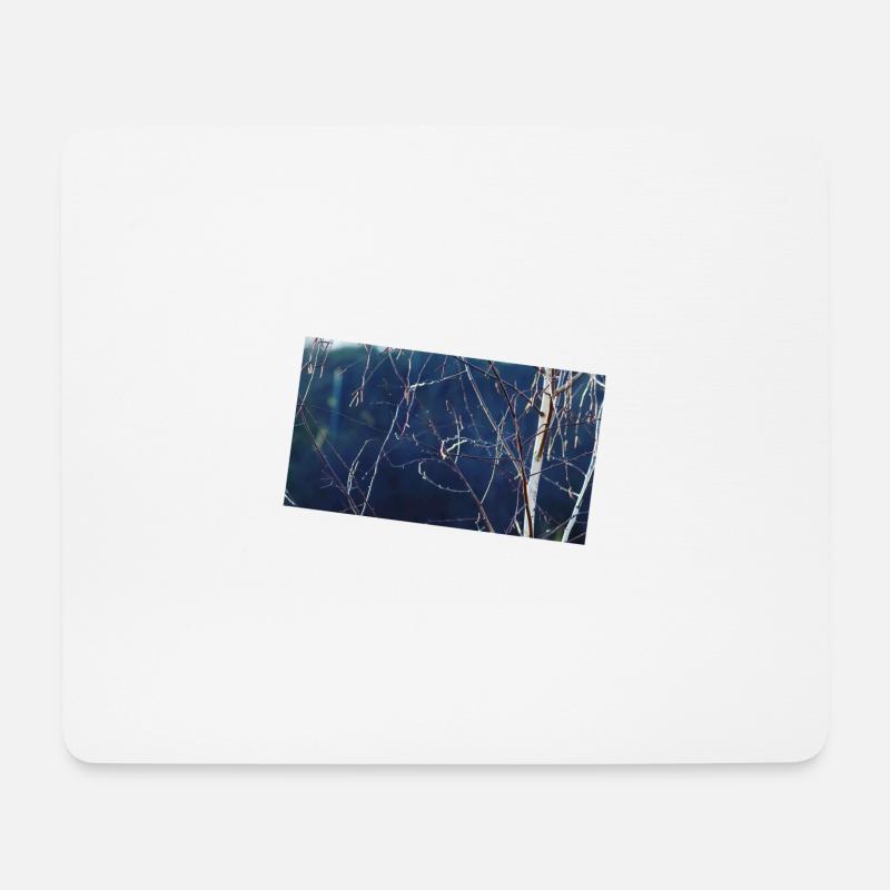 Ast - Mousepad (Querformat) - Weiß