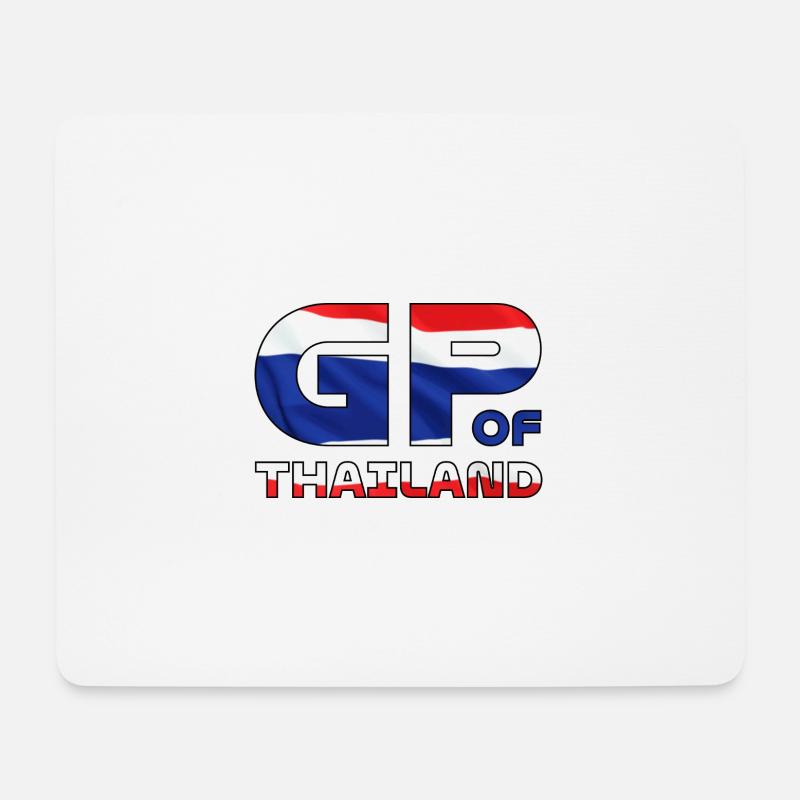 thailand_gp - Tapis de souris (format paysage) - blanc