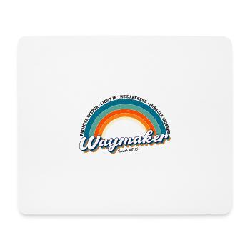 Waymaker Promise Keeper Miracle Worker , Jahrgang - Mousepad (Querformat) - Weiß - Vorne