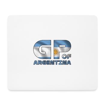 argentina_gp - Tapis de souris (format paysage) - blanc - Devant