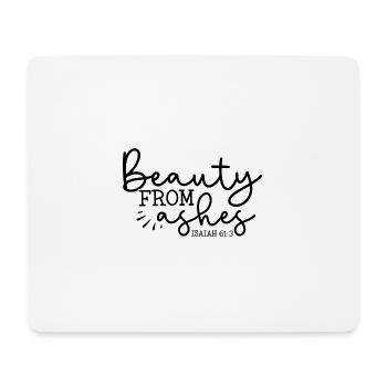 La beauté de ses cendres - Tapis de souris (format paysage) - blanc - Devant