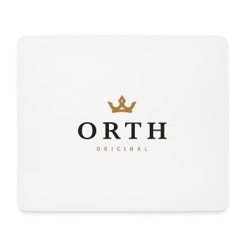 Orth Original Familienlogo - Mousepad (Querformat) - Weiß - Vorne