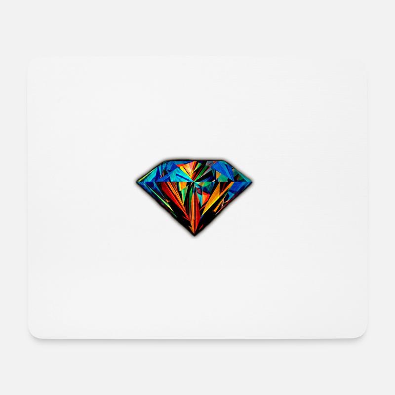 Diamond - Mouse Pad (horizontal) - white