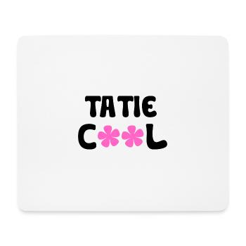 tatie cool - Tapis de souris (format paysage) - blanc - Devant