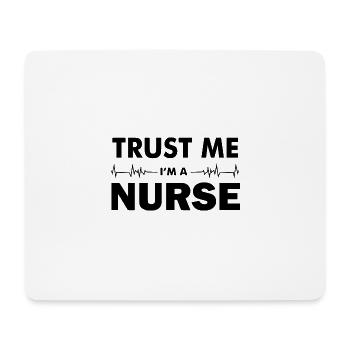Nurse Doctor Hospital Krankenschwester - Mousepad (Querformat) - Weiß - Vorne