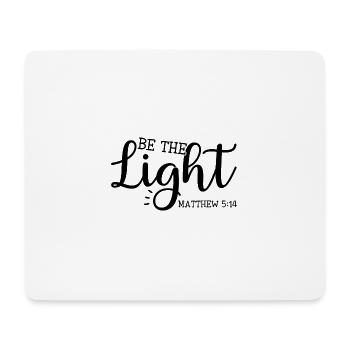 Light of the World - Mouse Pad (horizontal) - white - Front