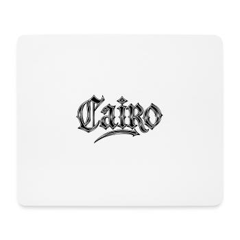 Kairo Gothic Schriftzug - Mousepad (Querformat) - Weiß - Vorne