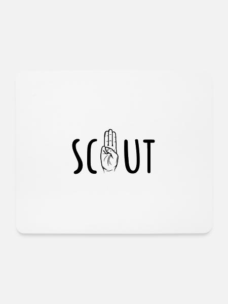 Scout / Scouting - Mouse Pad (horizontal) - white