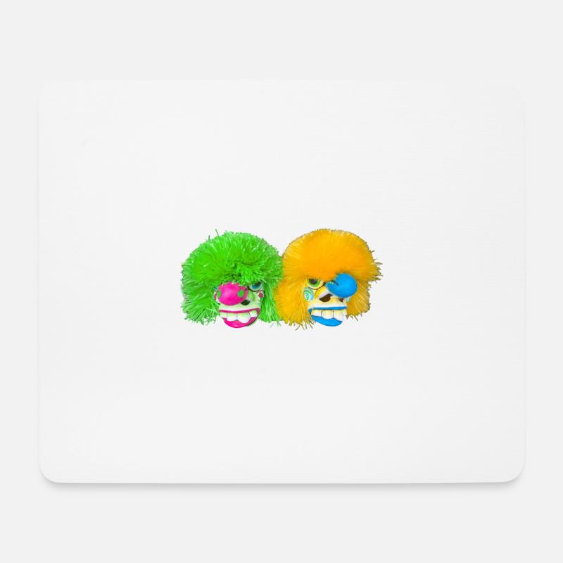 Wagons - Mouse Pad (horizontal) - white
