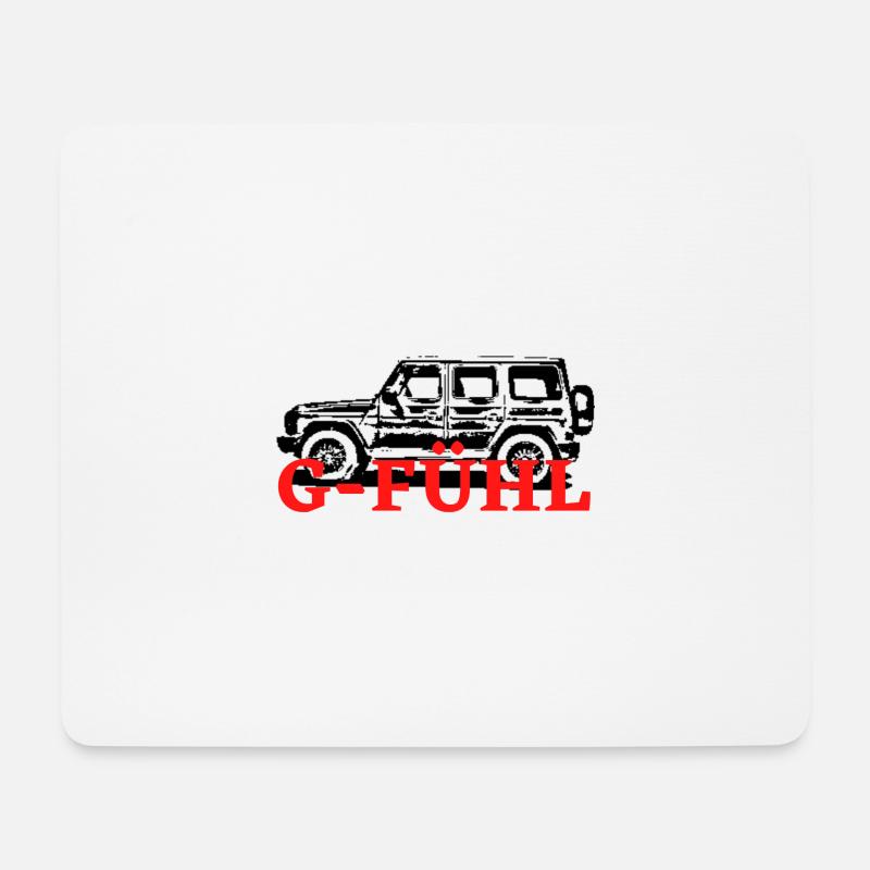 G Klasse / G-Fühl - Mousepad (Querformat) - Weiß