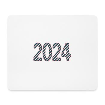 2024. CHRISTMAS. YEAR. ANNIVERSARY. RETIREMENT. FEAST - Mouse Pad (horizontal) - white - Front