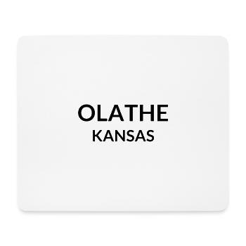 Olathe, Kansas, USA - Mouse Pad (horizontal) - white - Front