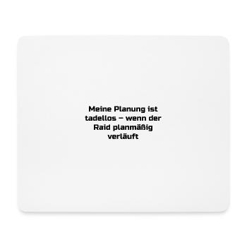 Typisch-Gamer - Mousepad (Querformat) - Weiß - Vorne