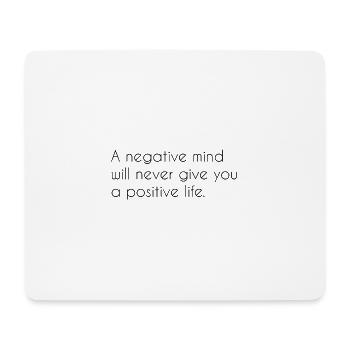 Motivational saying - Mouse Pad (horizontal) - white - Front