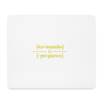 "Command Pegasus Orig. Brand" - Mouse Pad (horizontal) - white - Front