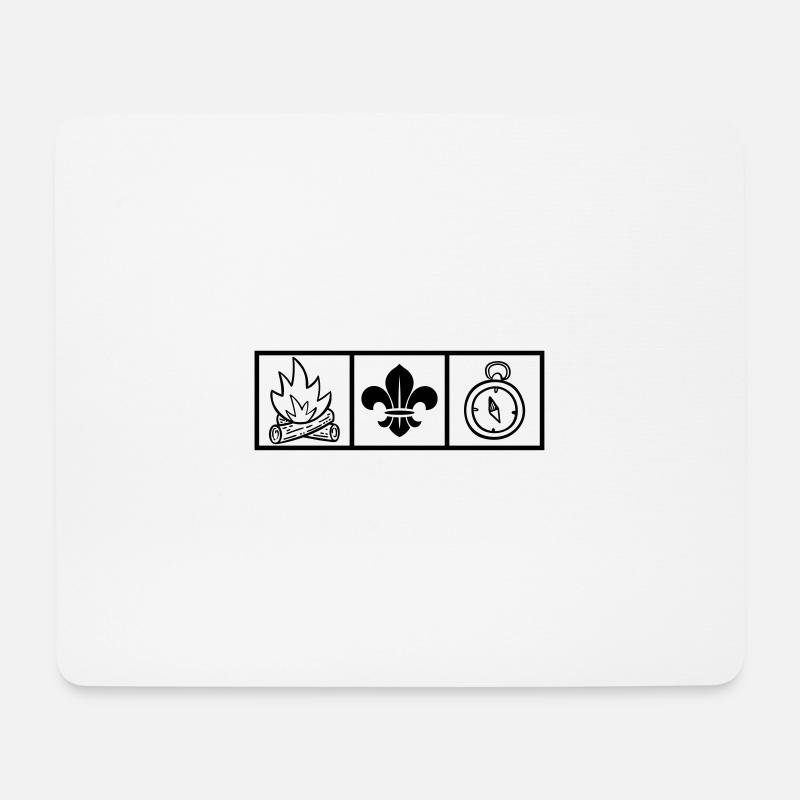 Scout / Scouting - Mouse Pad (horizontal) - white