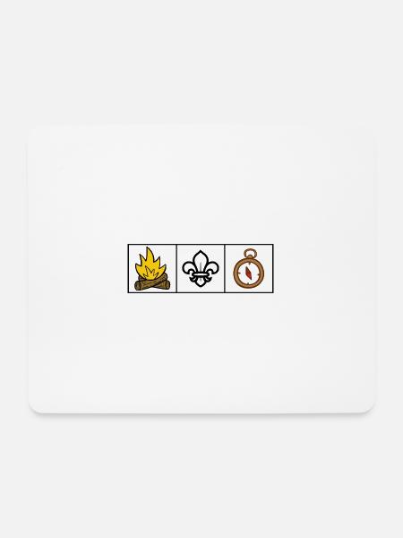 Scout / Scouting - Mouse Pad (horizontal) - white