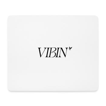 VIBIN [by viibezz] - Mouse Pad (horizontal) - white - Front