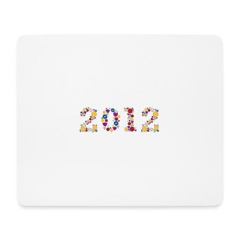Flowers 2012 - Mouse Pad (horizontal) - white - Front