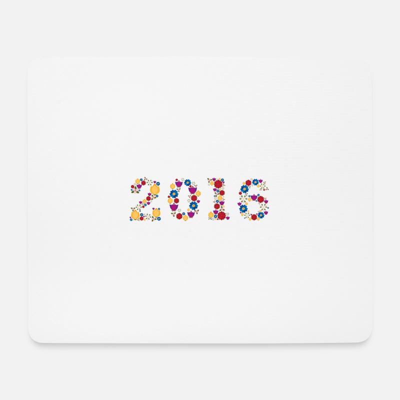 Flowers 2016 - Mousepad (Querformat) - Weiß