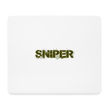 Sniper Army Green - Mouse Pad (horizontal) - white - Front