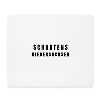 Schortens, Lower Saxony - Mouse Pad (horizontal) - white - Front