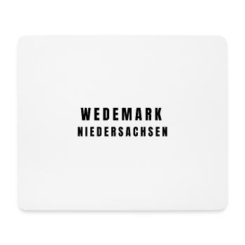 Wedemark Lower Saxony - Mouse Pad (horizontal) - white - Front