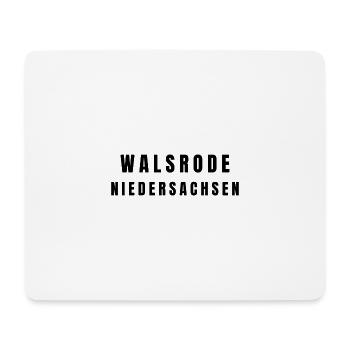 Walsrode, Lower Saxony - Mouse Pad (horizontal) - white - Front