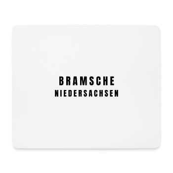 Bramsche Lower Saxony - Mouse Pad (horizontal) - white - Front