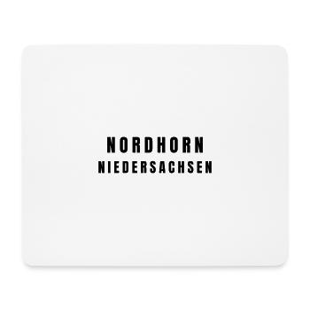Nordhorn, Lower Saxony - Mouse Pad (horizontal) - white - Front