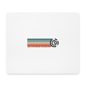Lune, Mars et l’exploration spatiale - SpaceShip - Tapis de souris (format paysage) - blanc - Devant
