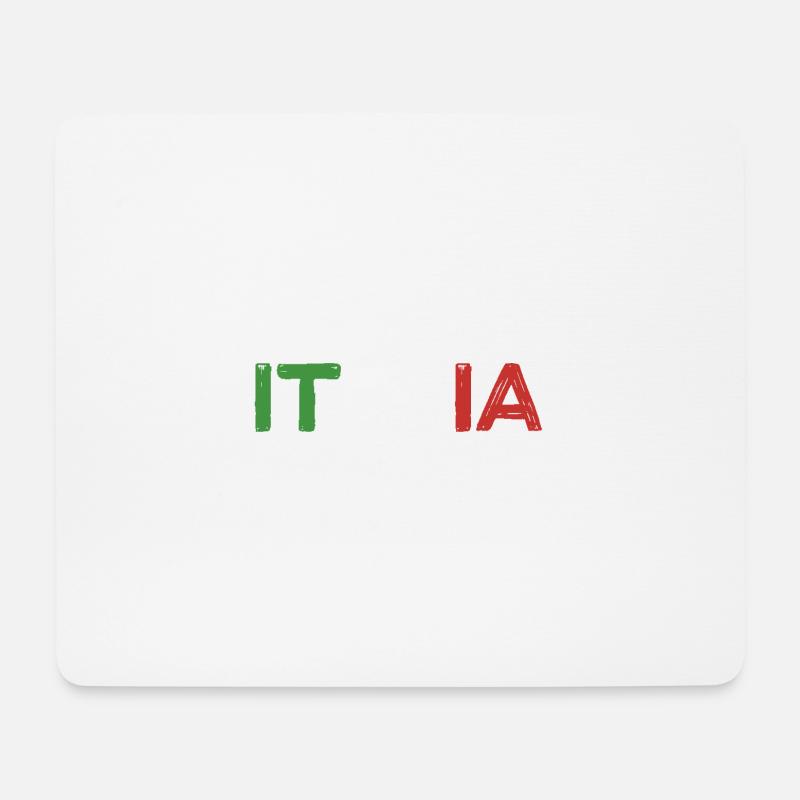 italia sommer - Mousepad (Querformat) - Weiß