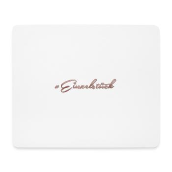 Einzelstück - Mousepad (Querformat) - Weiß - Vorne