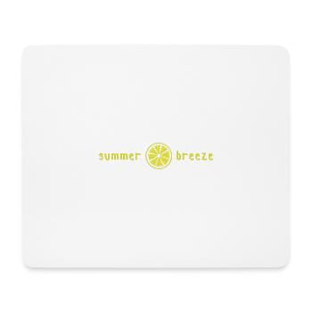 Brise d’été - Tapis de souris (format paysage) - blanc - Devant