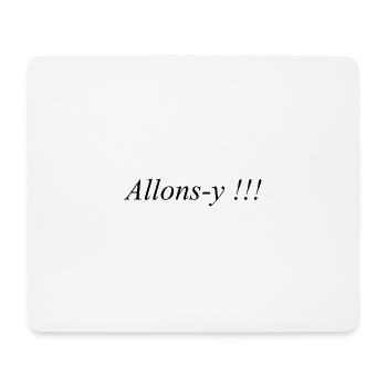Doctor Who Allonsy - Mousepad (Querformat) - Weiß - Vorne