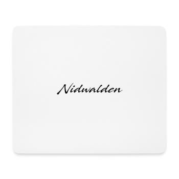 Nidwalden - Mouse Pad (horizontal) - white - Front