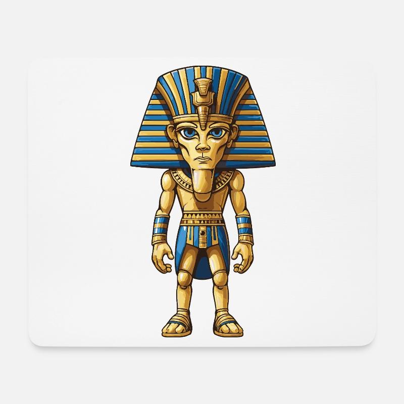 Pharao - Mousepad (Querformat) - Weiß
