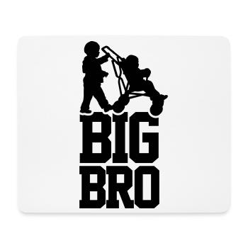 Big Bro - Mouse Pad (horizontal) - white - Front