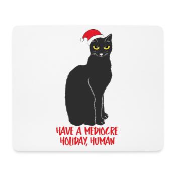 Passez des vacances médiocres chez les humains - Tapis de souris (format paysage) - blanc - Devant