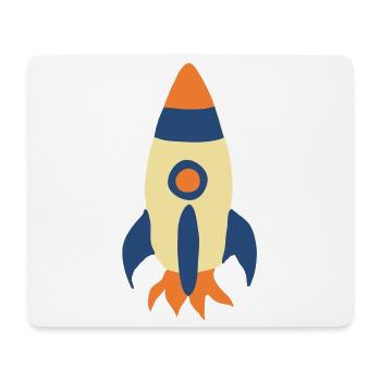 Rocket - Mouse Pad (horizontal) - white - Front