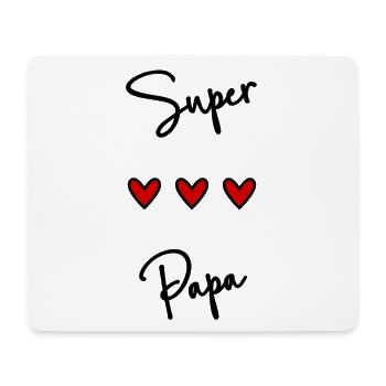 HAPPY FATHER'S DAY. DAD. FATHER'S DAY. FATHER - Mouse Pad (horizontal) - white - Front