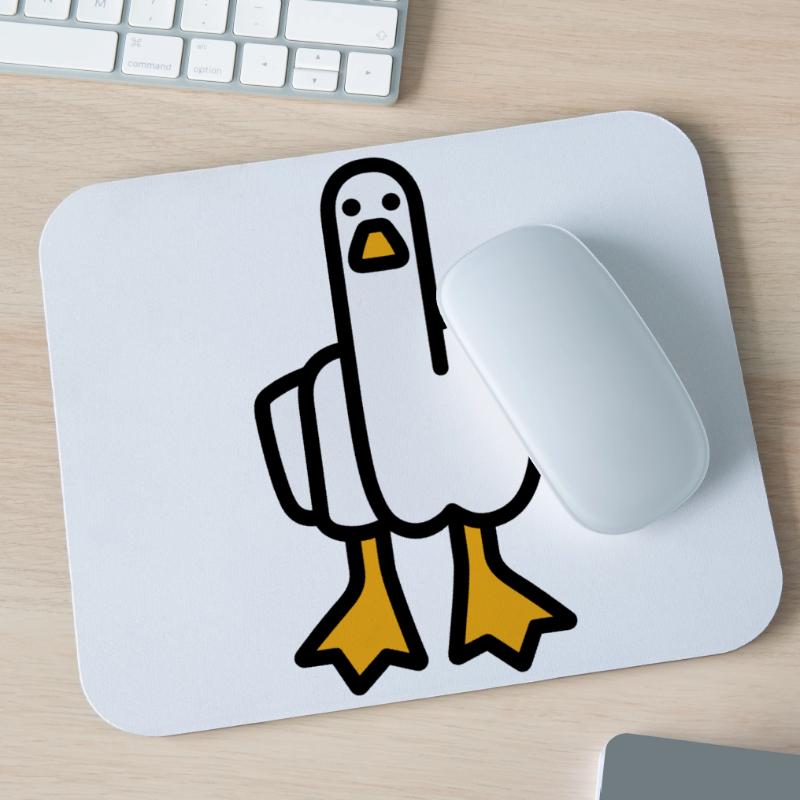 Statement Goose Mouse Pad (horizontal)