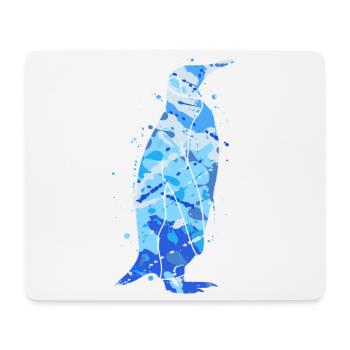 Pinguine bunt Kinder Herren Jungen Pinguin - Mousepad (Querformat) - Weiß - Vorne